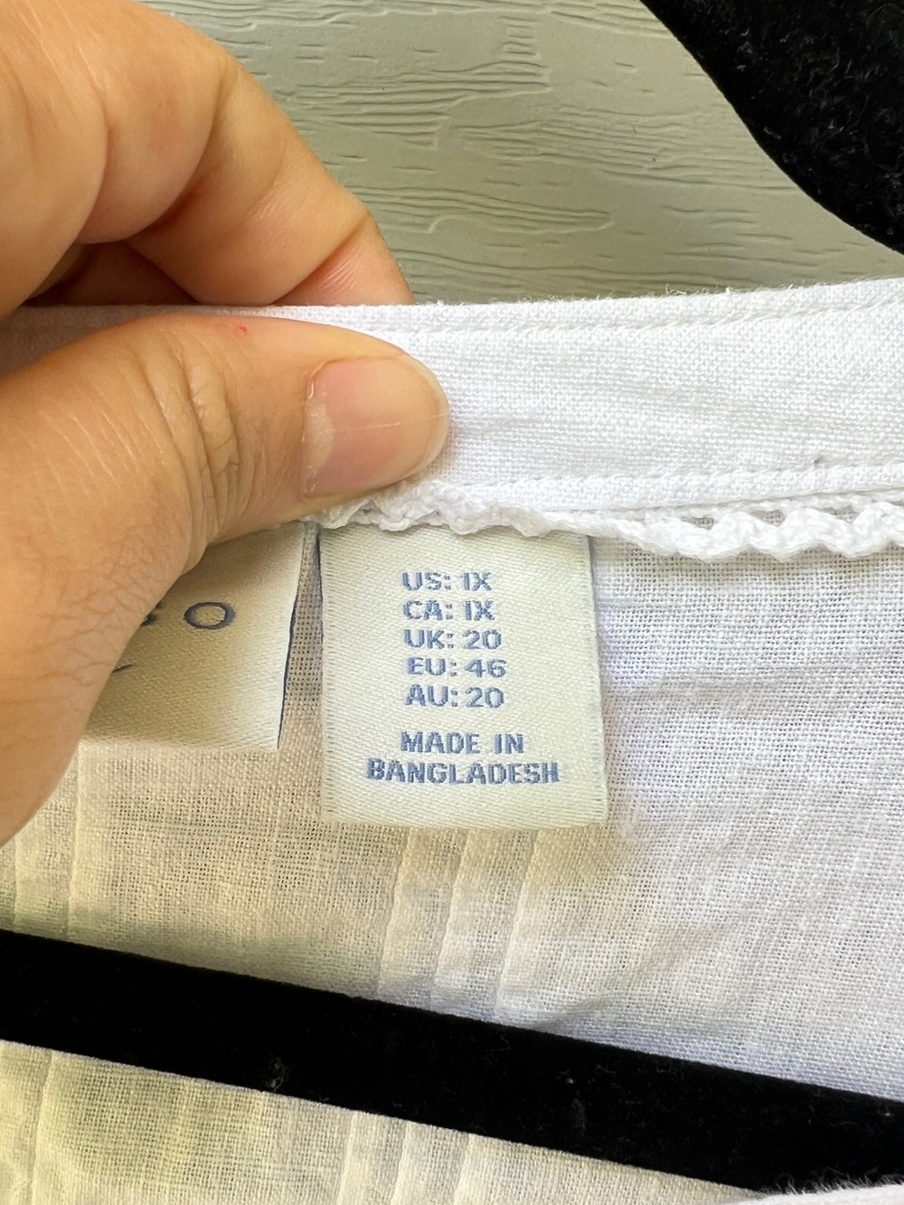 Calypso St. Barth Linen Blend Blouse 1X White Boho Tunic Lightweight Top - Picture 7 of 15